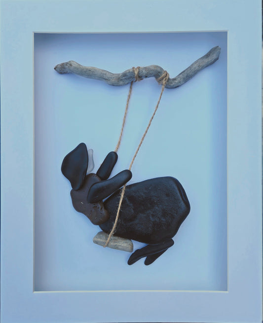 The girl on the swing