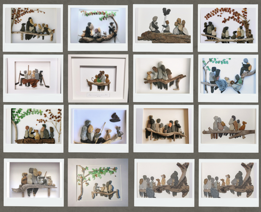 Family Portraits - Family Trees - Custom Orders