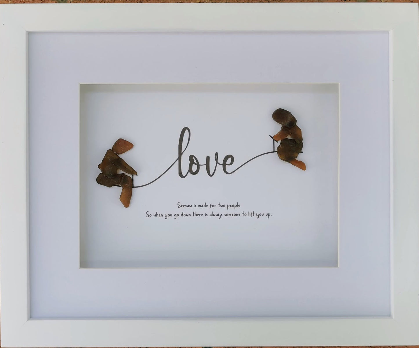 Love is a seesaw