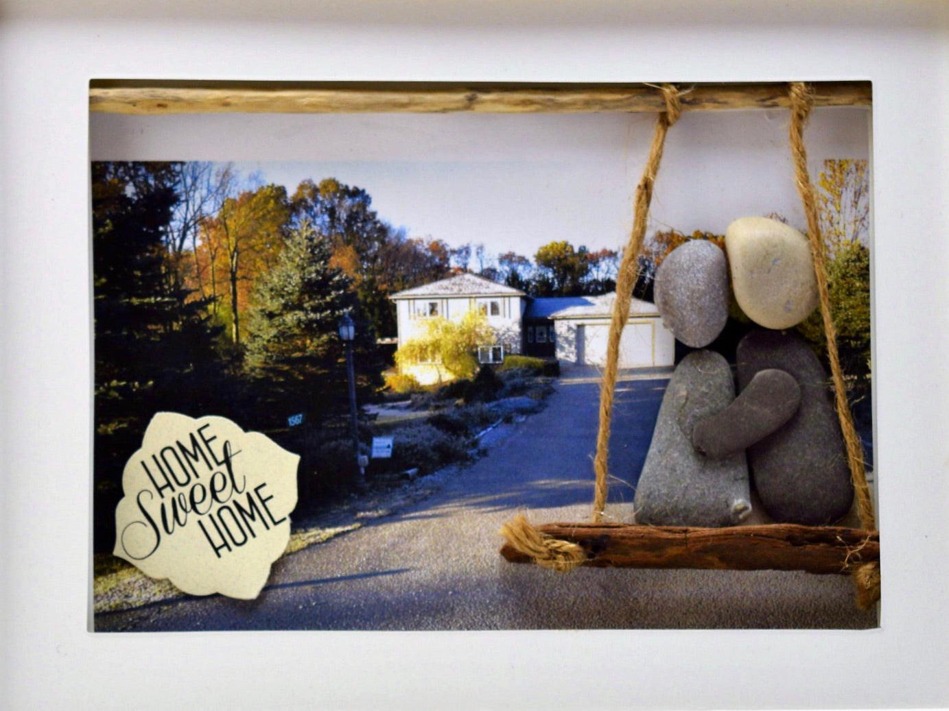 New home with picture