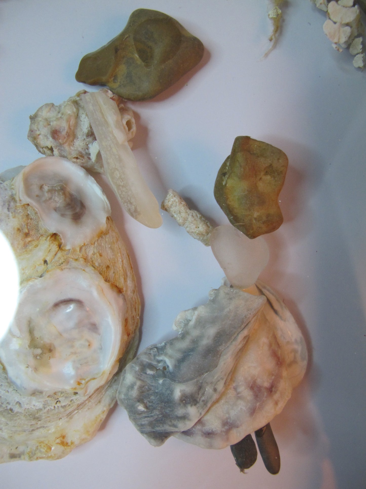 The bride and her flower girl