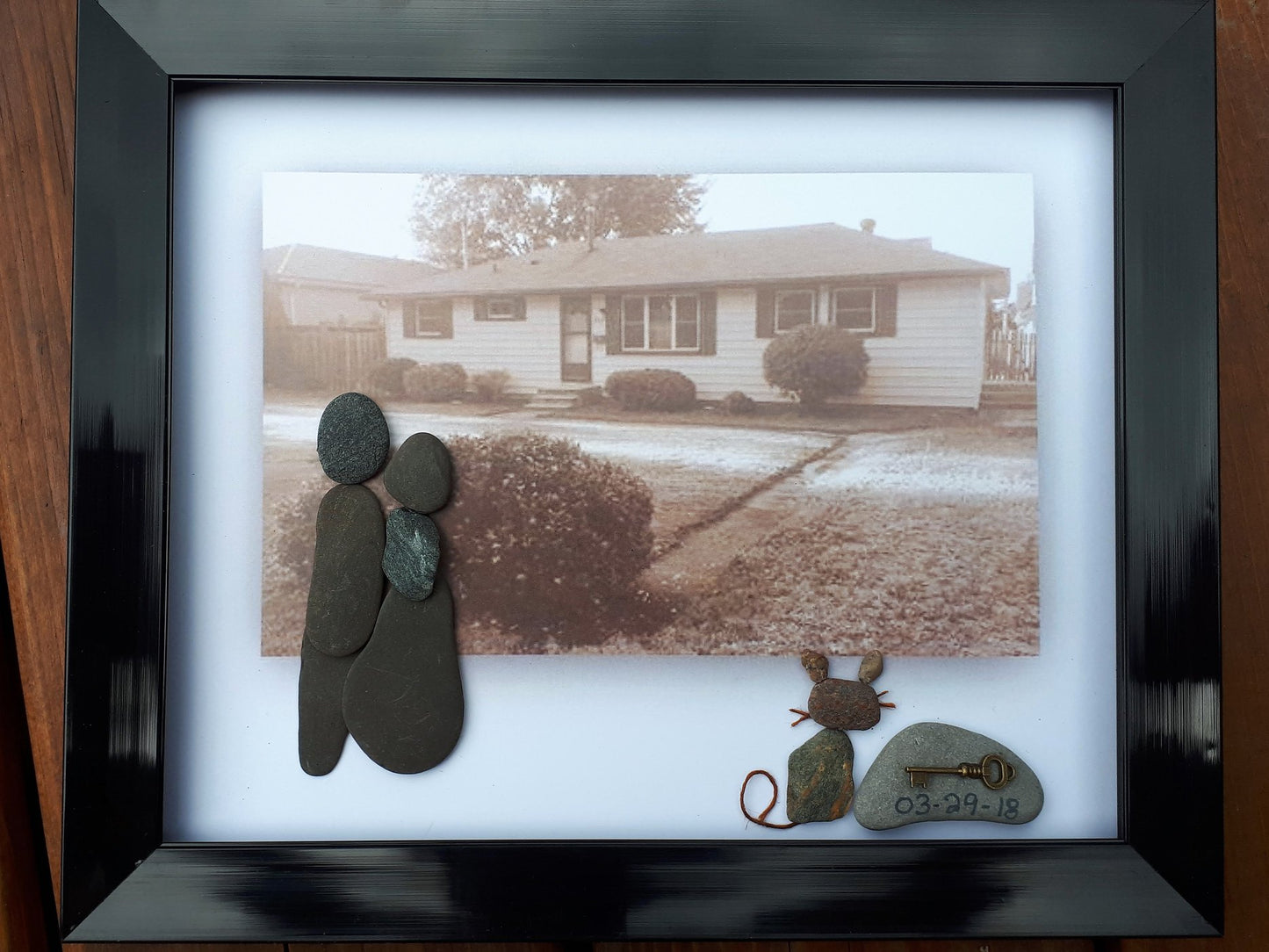 New home. A date, a key and a dream